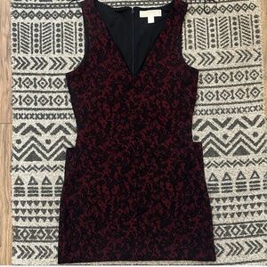 Michael by Michael Kors black and red dress, 4